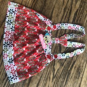 New Jelly the pug suspender skirt